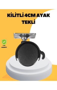 Csmtex 4 Cm Kilitli Mobilya Tekerleği Tekli Sessiz Ve Dalı Plastik Csmtex 4 Cm Kilitli Mobilya Tekerleği Tekli Sessiz Ve Dalı Plastik