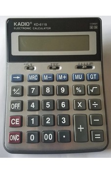 Jenerik Kd-6118 12 Haneli Büyük Boy Hesap Makinesi Çok Renkli Jenerik Kd-6118 12 Haneli Büyük Boy Hesap Makinesi Çok Renkli