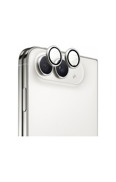 İphone Duo Uyumlu Mohseven Sapphire One By One Alüminyum Safir Kamera Lens Koruyucu Gümüş