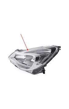 Opel Corsa D Far Camı Sol 11 - Makyajlı Kasa Opel Corsa D Far Camı Sol 11 - Makyajlı Kasa