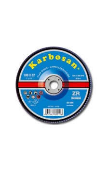 Karbosan 180 Flap Disk Zr80 - 983905 Karbosan 180 Flap Disk Zr80 - 983905