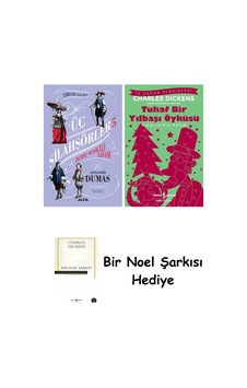Üç Silahşörler 5 - Demir Maskeli Adam Ciltli + Tuhaf Bir Yılbaşı Öyküsü + Bir Noel Şarkısı Üç Silahşörler 5 - Demir Maskeli Adam Ciltli + Tuhaf Bir Yılbaşı Öyküsü + Bir Noel Şarkısı