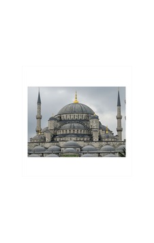 İstanbul Sultanahmet Camii Modern Ahşap Tablo