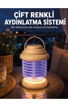 Çift Renkli Led Aydınlatmalı Taşınabilir Sinek Kovucu Lamba Diğer Çift Renkli Led Aydınlatmalı Taşınabilir Sinek Kovucu Lamba Diğer