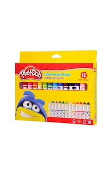 Play Doh Jumbo Keçeli Kalem Seti 12 Renk