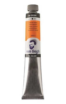 Talens Van Gogh Yağlı Boya 200 Ml 211 Cadmium Orange Karışık, Çok Renkli
