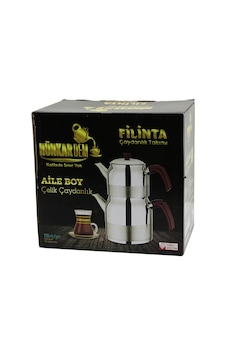Ventra Çelik Çaydanlık Seti Aile Boy 1.5l + 3l Kendinden Süzgeçli Ventra Çok Renkli Ventra Çelik Çaydanlık Seti Aile Boy 1.5l + 3l Kendinden Süzgeçli Ventra Çok Renkli