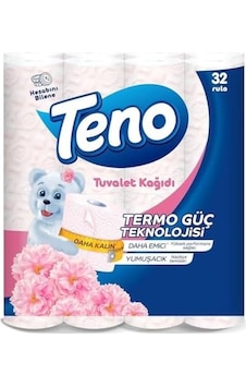 Teno Pudra Kokulu Tuvalet Kağıdı 32 Adet