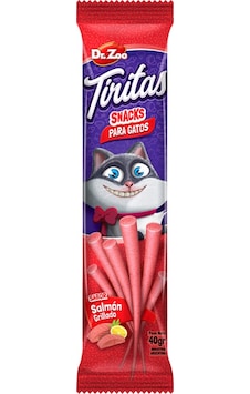 Dr. Zoo Tiritas Izgara Somonlu Kedi Ödülü Maması 40 G Dr. Zoo Tiritas Izgara Somonlu Kedi Ödülü Maması 40 G