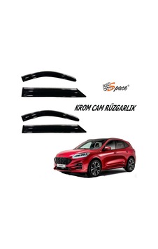 Ford Kuga Krom Cam Rüzgarlığı 2013-2021 - Caru418
