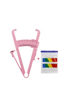 Fitness Için Vücut Plastik Skinfold, Yağ Ölçer,yağ Kaliper, Caliper 17 Cm Pembe
