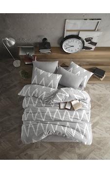 Eponj Home Nevresim Takımı Çift Kişilik Baskılı Olivia Kombin Gri Eponj Home Nevresim Takımı Çift Kişilik Baskılı Olivia Kombin Gri