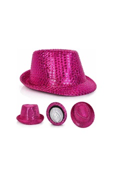 Fuşya Pembe Payetli Disco Parti Şapkası Yetişkin Işıltılı Fötr Model Evimdeyokyok Fuşya Pembe Payetli Disco Parti Şapkası Yetişkin Işıltılı Fötr Model Evimdeyokyok