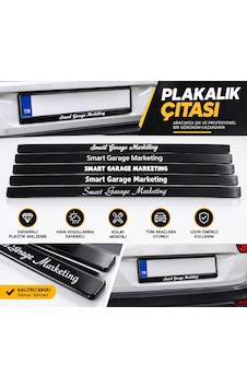 Kişiye Ve Firmalara Özel Oto Plakalık 2 Li Sticker Yazılı Kişiye Ve Firmalara Özel Oto Plakalık 2 Li Sticker Yazılı