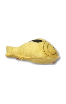 Peluş Balık Figürlü Kedi Oyuncağı Sarı Peluş Balık Figürlü Kedi Oyuncağı Sarı