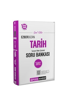 2026 Kpss Genel Yetenek Genel Kültür Ezberbozan Tarih Tamamı Video Çözümlü Soru Bankası 9786256128613 Pegem Akademi Yayıncılık