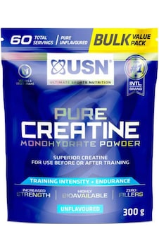 Usn Pure Superior Creatine Monohidrat 300 Gram 60 Servis - Abd Menşei Aromasız