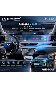 Togg T10f Ekran Koruyucu 9h Nano Multimedya Gösterge Ve Bilgi Ekranı Seti Togg T10f Ekran Koruyucu 9h Nano Multimedya Gösterge Ve Bilgi Ekranı Seti