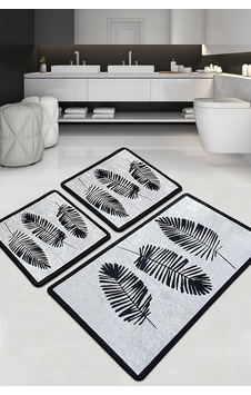Chilai Hoja Banyo Halısı Djt 3lü Set Sku: Zeus8690010224903 0