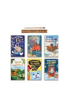 Timaş Çocuk Çantamdan Fil Çıktı - Uzaya Giden Tren - Eyvah Kayboldum - Büyükbabamın Kocaman Denizi Set 6 Kitap Timaş Çocuk Çantamdan Fil Çıktı - Uzaya Giden Tren - Eyvah Kayboldum - Büyükbabamın Kocaman Denizi Set 6 Kitap