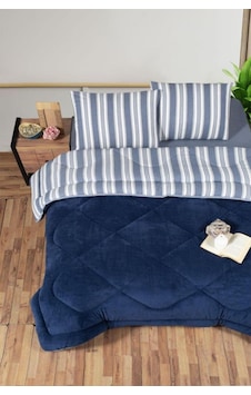 Kristal Soft Relax Uyku Seti Çift Kişilik Lacivert Lacivert Kristal Soft Relax Uyku Seti Çift Kişilik Lacivert Lacivert