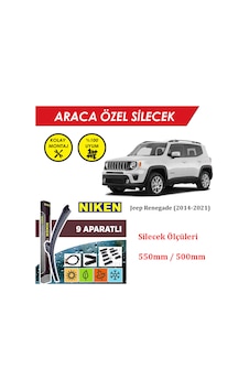 Jeep Renegade Ön Cam Silecek Takımı 2014-2021 Jeep Renegade Ön Cam Silecek Takımı 2014-2021