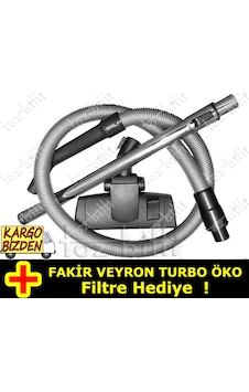 Fakir Veyron Turbo Öko Emici Başlık, Teleskopik Boru, Hortum Seti Fakir Veyron Turbo Öko Emici Başlık, Teleskopik Boru, Hortum Seti