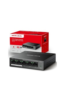 Ayrex 5-port Gigabit Desktop Switch With 4-port Poe Ayrex 5-port Gigabit Desktop Switch With 4-port Poe