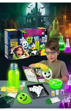 Hayaletler Bilimi Eğitici Deney Ve Slime Seti Karanlıkta Parlayan 8+ Yaş Hayaletler Bilimi Eğitici Deney Ve Slime Seti Karanlıkta Parlayan 8+ Yaş
