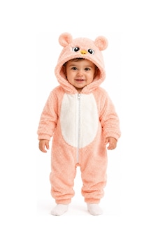 Chicsy Baby Tatlı Kız Bebek Welsoft Tulum Kuş Civciv Nakışlı Kulaklı Kapüşonlu Fermuarlı Peluş Kışlık Bebek Tulumu Somon Chicsy Baby Tatlı Kız Bebek Welsoft Tulum Kuş Civciv Nakışlı Kulaklı Kapüşonlu Fermuarlı Peluş Kışlık Bebek Tulumu Somon
