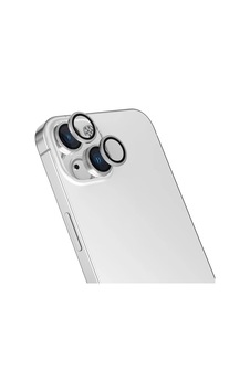 Apple Uyumlu iPad iPhone 13 Zore Mikro Kamera Lens Koruyucu Gümüş Apple Uyumlu iPad iPhone 13 Zore Mikro Kamera Lens Koruyucu Gümüş
