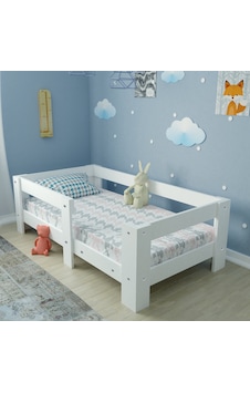 Herseycik Ninnimo Montessori Mdf Bebek Karyolası Beyaz Y2 70X140 Yatak Uyum Beyaz Herseycik Ninnimo Montessori Mdf Bebek Karyolası Beyaz Y2 70X140 Yatak Uyum Beyaz