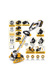Dragro Drg-21v Kkömürsüz Motor S 2x Bataryalı Ot Çim Çalı Kenar Biçme Tırpan Makinesi 4 Akülü Dragro Drg-21v Kkömürsüz Motor S 2x Bataryalı Ot Çim Çalı Kenar Biçme Tırpan Makinesi 4 Akülü