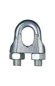 Çelik Halat Klemensi 5mm 10 Adet Çelik Halat Klemensi 5mm 10 Adet