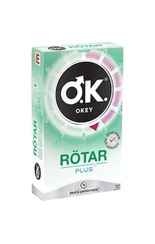 Okey Rötar Plus Prezervatif 10 Adet