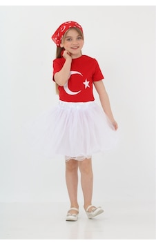 Trendy Mall Misineli Astarlı Çocuk Tütü Etek Beyaz Beyaz Trendy Mall Misineli Astarlı Çocuk Tütü Etek Beyaz Beyaz