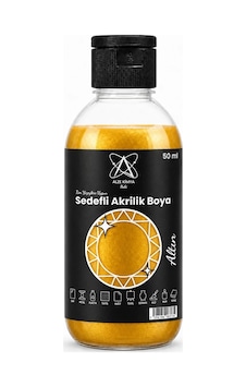 Altın Sedefli Akrilik Boya 50 Ml Gold