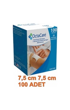 Octacare Gaz Kompres 7.5X7.5 100 Adet