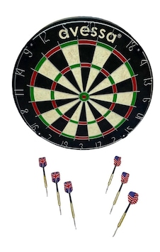 Avessa Profesyonel Dart Seti + 6 18 Gr Ok Renkli Kutu Avessa Profesyonel Dart Seti + 6 18 Gr Ok Renkli Kutu