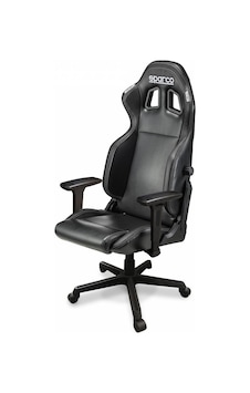 Sparco İcon Deri Ofis Koltugu Siyah Sparco İcon Deri Ofis Koltugu Siyah