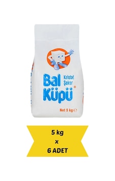 Bal Küpü Toz Şeker 5 Kg X 6 Adet 30 Kg - Ekonomik Ve Hijyenik Toz Şeker Seti Diğer Bal Küpü Toz Şeker 5 Kg X 6 Adet 30 Kg - Ekonomik Ve Hijyenik Toz Şeker Seti Diğer
