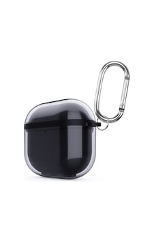 Apple Uyumlu AirPods 4. Nesil Kılıf Çift Katman Askı Aparatlı Kulaklık Case 42 Füme Apple Uyumlu AirPods 4. Nesil Kılıf Çift Katman Askı Aparatlı Kulaklık Case 42 Füme