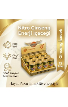 Nitro Ginsengli +18 Performans Enerji Içeceği - 12 Adet Gizli Gönderim Nitro Ginsengli +18 Performans Enerji Içeceği - 12 Adet Gizli Gönderim