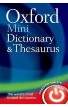 Oxford Mini Dictionary And Thesaurus 2/e Ciltli Oxford University Press Uk Oxford Mini Dictionary And Thesaurus 2/e Ciltli Oxford University Press Uk