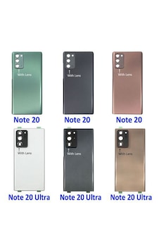 Samsung Uyumlu Note 20 Arka Kapak Kamera Camlı Siyah Samsung Uyumlu Note 20 Arka Kapak Kamera Camlı Siyah