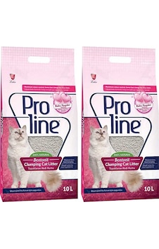 Proline Bebek Pudralı Bentonite Topaklanan Kedi Kumu 2 x 10 L Proline Bebek Pudralı Bentonite Topaklanan Kedi Kumu 2 x 10 L