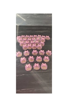 Pleksi Pembe Kelebek Magnet 20adet Pleksi Pembe Kelebek Magnet 20adet