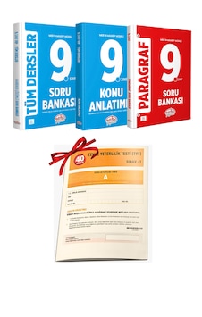 Editör 9.Sınıf Konu Anlatımlı Soru Bankası & Paragraf & Tyt Deneme Editör 9.Sınıf Konu Anlatımlı Soru Bankası & Paragraf & Tyt Deneme
