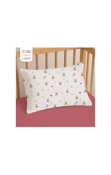 Lief Home %100 Pamuklu Bebek Yastık Kılıfı 35x45 2 Adet Lief Home %100 Pamuklu Bebek Yastık Kılıfı 35x45 2 Adet