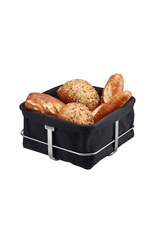 Gefu Black Brunch Ekmek Sepeti, Şık Ve Pratik, 21.9 Cm Çok Renkli Gefu Black Brunch Ekmek Sepeti, Şık Ve Pratik, 21.9 Cm Çok Renkli